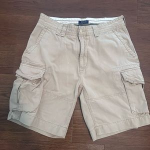 Polo Ralph Lauren Khaki Cargo Shorts